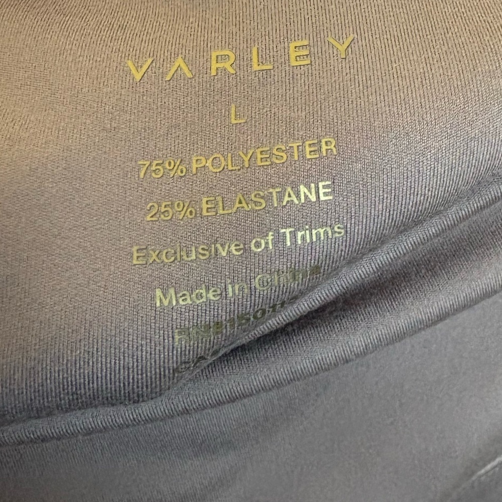 Varley NWOT FreeSoft High-Rise Legging 25” in Deep Taupe Size Large - Picture 6 of 6